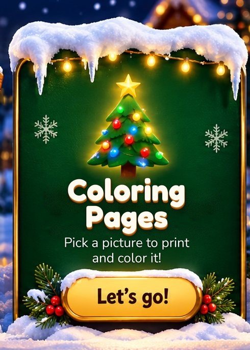 Coloring Pages. Pick a picture to print and color.